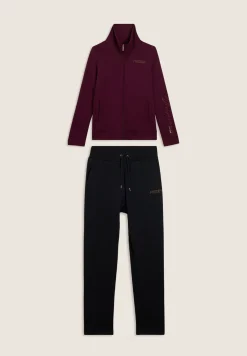 Freddy Tuta sportiva collo alto con scritta in strass-Donna Ginnastica|Tute