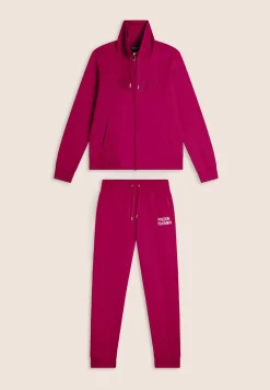 Freddy Tuta sportiva Donna con Zip e Collo alto decorata da borchie-Donna Ginnastica|Tute