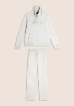 Freddy Tuta sportiva Donna con Zip e Collo alto e pantaloni wide-Donna Ginnastica|Tute