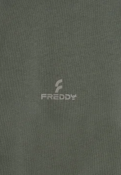 Freddy Tuta sportiva in cotone con felpa zip e dettagli a contrasto-Uomo Tute Sportive