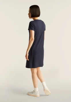Freddy Vestito in jersey con perline dorate-Donna Pilates|Ginnastica