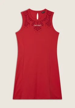 Freddy Vestito senza maniche in jersey con dettagli floreali-Donna Ginnastica|Abiti